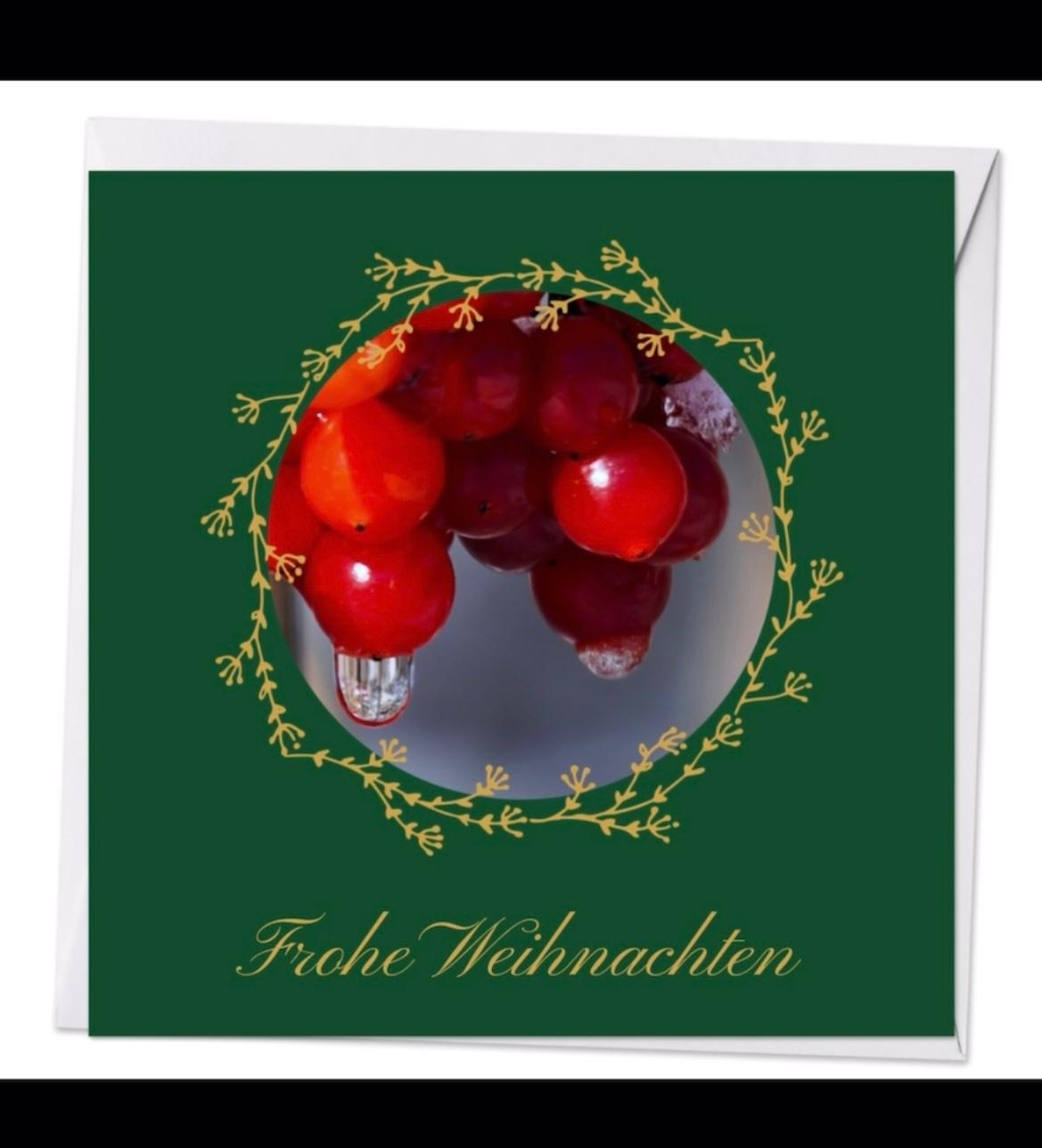 Karten Altieri Photo Quadrat / nicht gefaltet 14.3x14.3cm Weihnachten